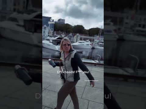 Man tries to snatch Palestinian flag during protest | AJ #Shorts