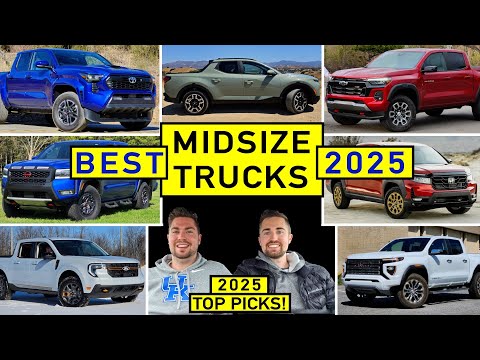 BEST Affordable Trucks to BUY Now! -- Our TOP Compact & Midsize Trucks After Reviewing ALL of Them!