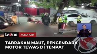 Download lagu Kecelakaan Maut Motor vs Mobil Seorang Pengendara ... mp3