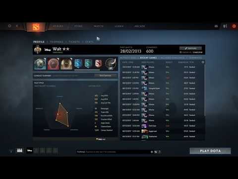 DOTA2 |  Old Solo & Party MMR Location