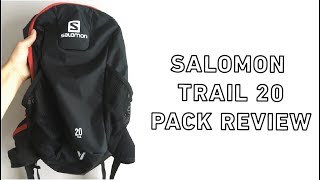 SALOMON TRAIL 20 BACKPACK PRODUCT REVIEW