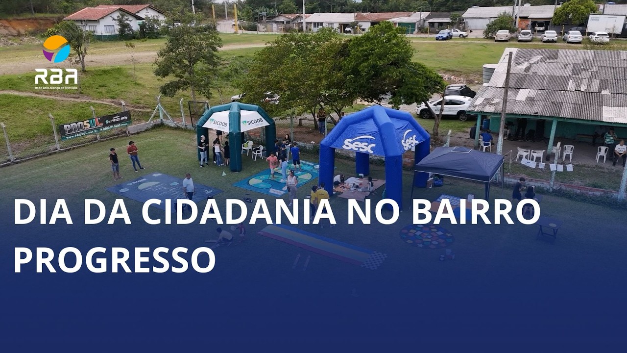 Dia da Cidadania reúne comunidade e leva serviços ao bairro Progresso