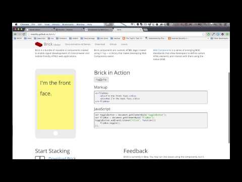 An Introduction to Web Components