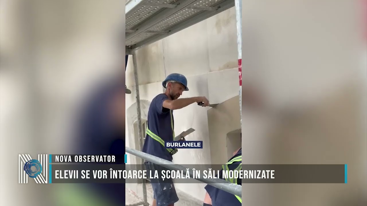 Elevii se vor întoarce la școală în săli modernizate