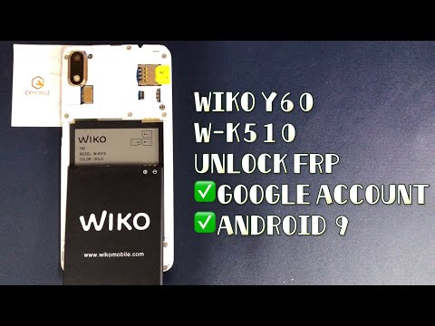 WIKO Y60/W-K500 UNLOCK FRP ANDROID 9｜GOOGLE ACCOUNT