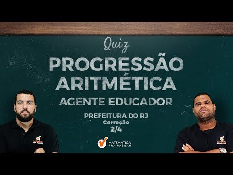 RJ EDUCATOR AGENT CONTEST: ARITHMETIC PROGRESSION QUIZ. [2019]