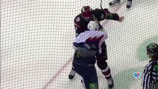 Смотреть онлайн Самые  жестокие хоккейные драки в матчах России
