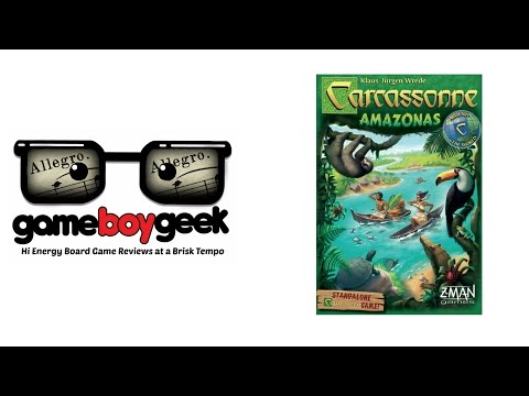 The Game Boy Geek's Allegro (2-min) Review of Carcassonne Amazonas