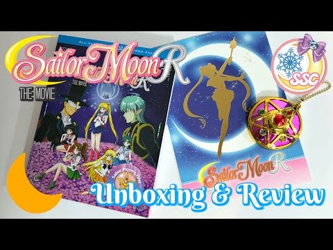 Sailor Moon R The Movie Viz Media BluRay & DVD Unboxing w/ Menus ~ セーラームーンR