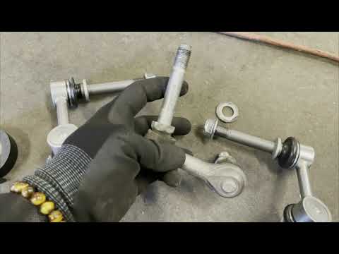How To Change Sway Bar End Links on a Infiniti Q50 Q60