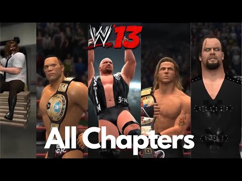 WWE 13 - Attitude Era Mode (All Chapters)