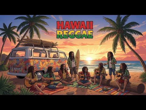 Hawaiian Sunset Reggae Vibes Relaxing Island Sounds & Tropical Melodies for Stress Relief #379