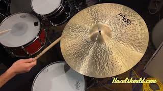 Video thumbnail for Paiste Formula 602 Modern Essentials Ride 22” 3044 g by Hazelshould Drums & Cymbals