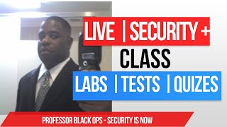 Security+ Live Class | Introduction to Security | Cybersecurity |  Cyber security plus | Intro Cyber