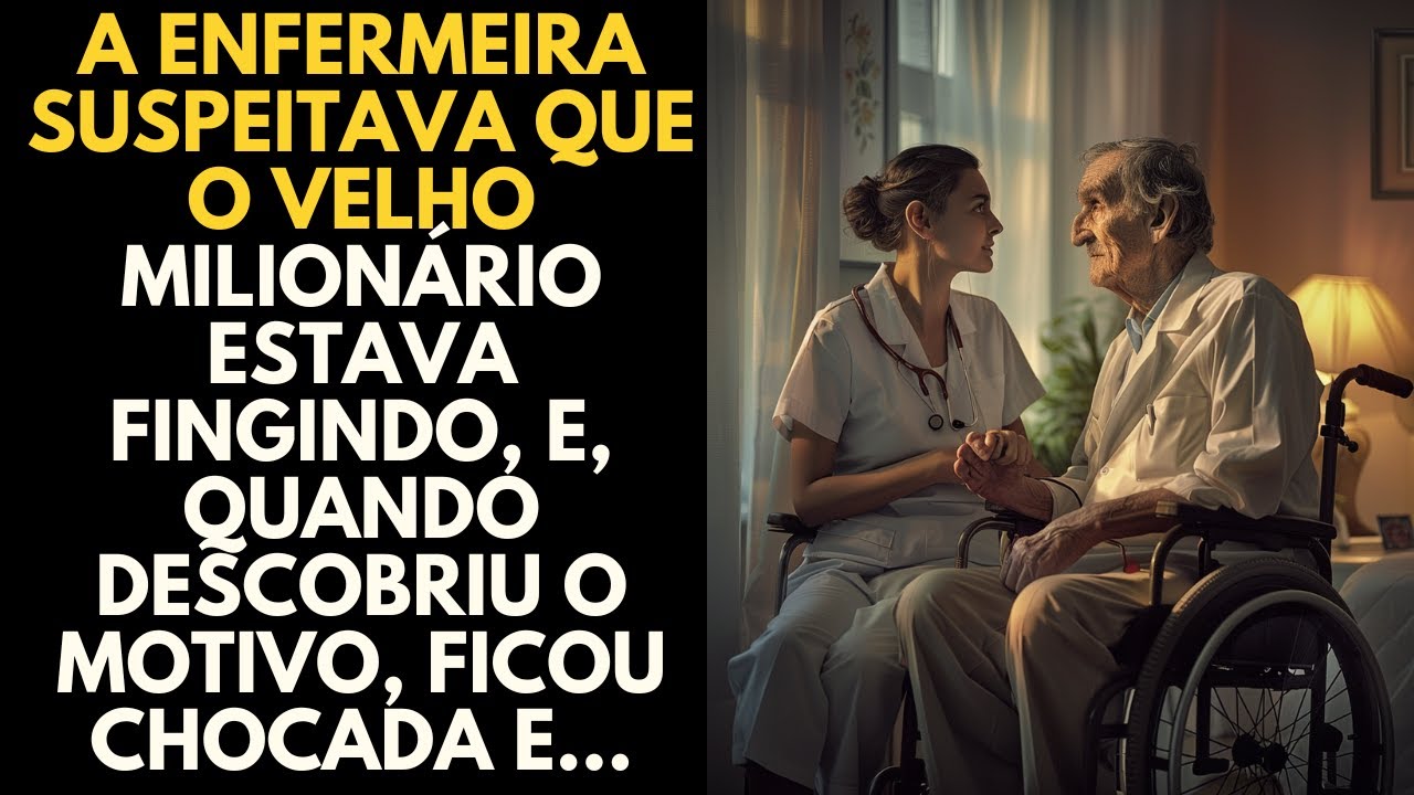 A enfermeira suspeitava que o velho milionário estava fingindo, E, quando descobriu o motivo...