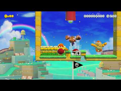 camera mario (3D world) (short) by Nick0519 🍄 Super Mario Maker 2 #aix 😶 No Commentary