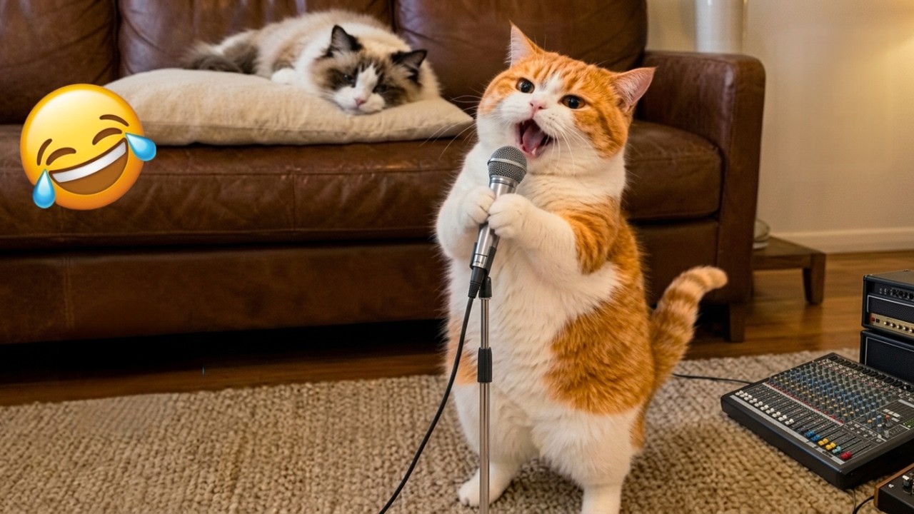 Nobody Expected This Cat to Do That on Stage 😹 Funny Cats Videos 😂