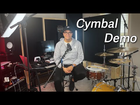 Demoing my NEW cymbals from Sabian, Meinl, and Paiste!