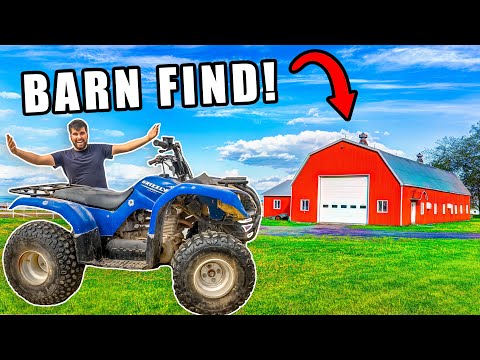 Restoring BARN FIND Four-Wheeler! *Hasn't ran in 15 YEARS*