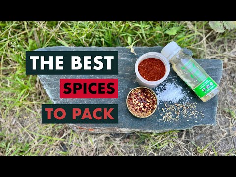 Which spices to pack?  Outdoor Eats | Hiking, Camping, Backpacking, Car Camping Meals | Recipes