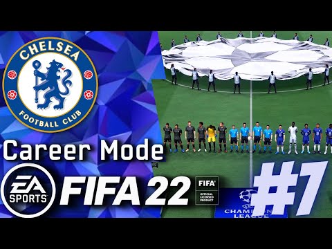 FIFA 22 CHELSEA CAREER MODE EP7 - CHAMPIONS LEAGUE AGAINST JUVENTUS !!! (SPECTACULAR GOALS)