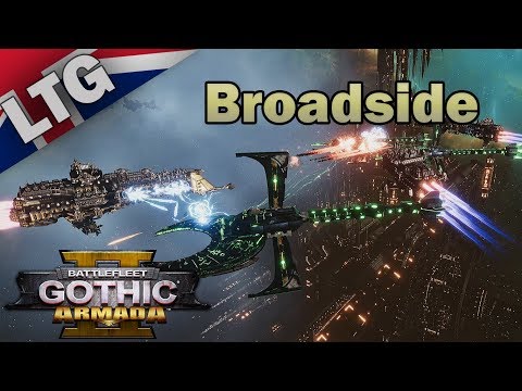 Imperial Navy vs Necrons Battlefleet Gothic Armada 2 Multiplayer
