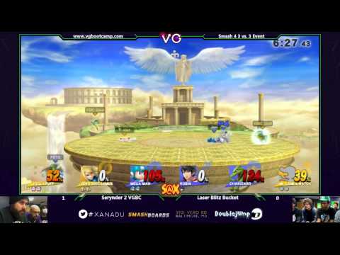 S@X Monthly - VGBC | GimR, VGBC | Aposl, & Serynder Vs.  PeteMctee, Jon_14, & Rokmo - SSB4 3 vs. 3