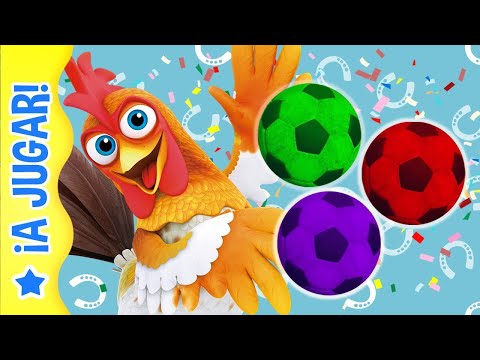 ⚽ Vamos a Colorear y Jugar al #Futbol con Balones de Colores! ⚽ Más Diversión A JUGAR 🥳