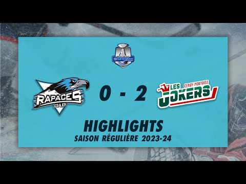 Rapaces de Gap 0-2 Jokers de Cergy-Pontoise - Highlights - Synerglace Ligue Magnus 2023/24