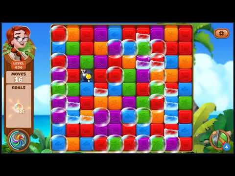 Lost Island Blast Adventure Level 454 - NO BOOSTERS 🏝️ | SKILLGAMING ✔️