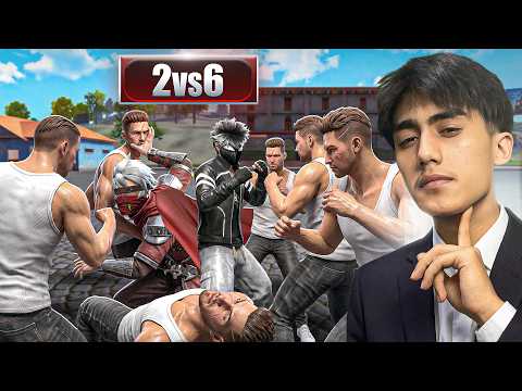 Zerox FF & Jerry FF vs 6 NOOBS?  😂🔥