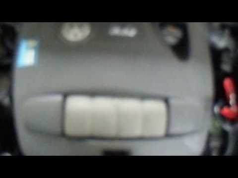 VW21108 - VOLKSWAGON BEETLE 2.0L 4CYL CONVERTIBLE 2005 - ENGINE TESTING