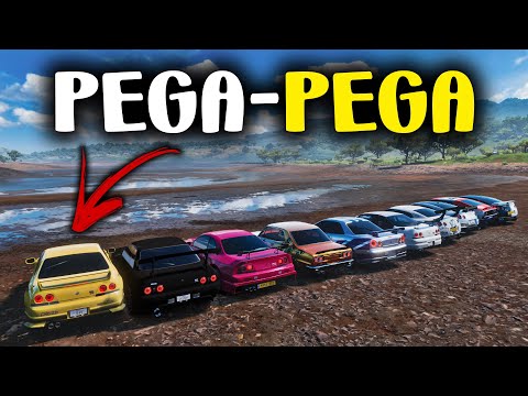 SÓ VALE NISSAN GT-R NA REPRESA ABANDONADA - FORZA HORIZON 5 GAMEPLAY