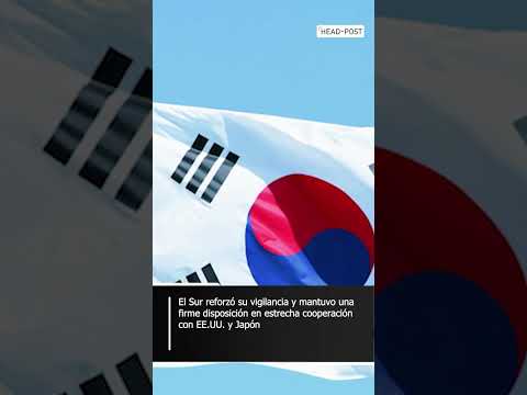 Corea del Norte lanzó varios misiles balísticos de corto alcance