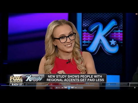 01-30-17 Kat Timpf on Kennedy - Do Regional Accents Affect Salary?