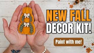 Don't Miss This! Painting My New Fall Pumpkin Decor