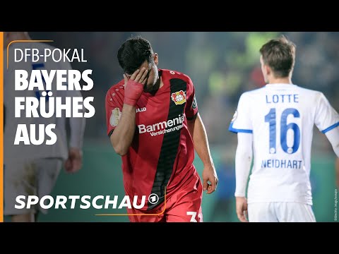 DFB-Pokal: SF Lotte gelingt die Sensation gegen Leverkusen | Sportschau