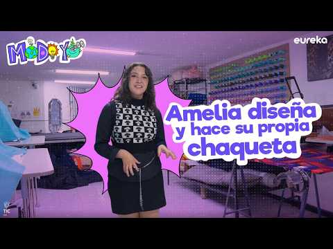 A Amelia le encanta aprender cosas nuevas, aunque a veces la frenan sus ganas de tener todo bajo control y hacer las cosas perfectas. En este capítulo de #ModoYo acepta la invitación de Javier para crear una prenda sin usar moldes. 