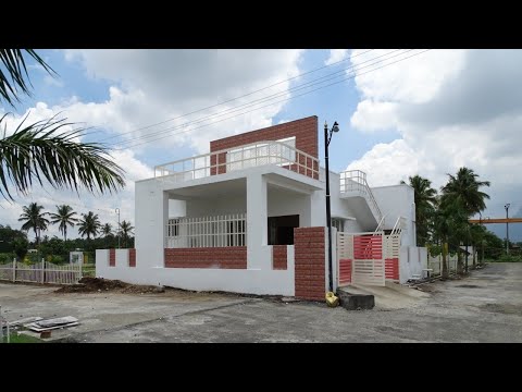 1130 Sq.ft ல் அழகிய கிழக்கு பார்த்த புதிய வில்லா விற்பனைக்கு/Fully Furnished Villa For Sale