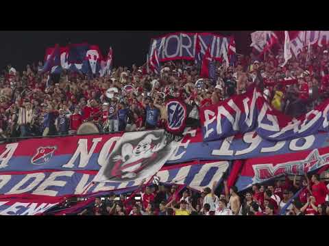 "La fiesta la pone la Rexixtenxia - Medellín vs América (4-1)" Barra: Rexixtenxia Norte • Club: Independiente Medellín