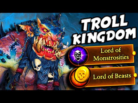 Leading the Troll Kingdom to Glory as Throgg in Total War: Warhammer 3!