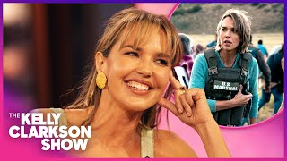 'Marshals' Star Arielle Kebbel & Kelly Clarkson Swap Horse Bucking Stories