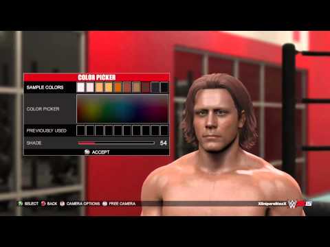 WWE 2K15 CAW part 1