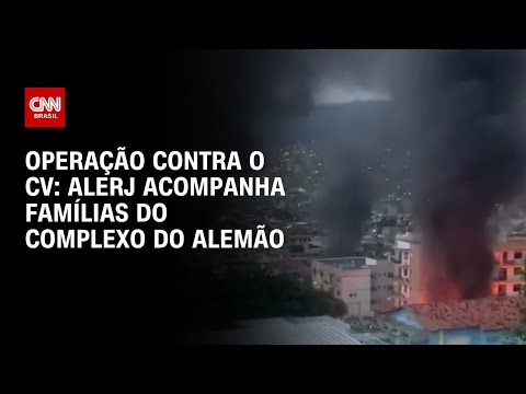 Alerj acompanha famílias do Complexo do Alemão após operação contra o CV | LIVE CNN