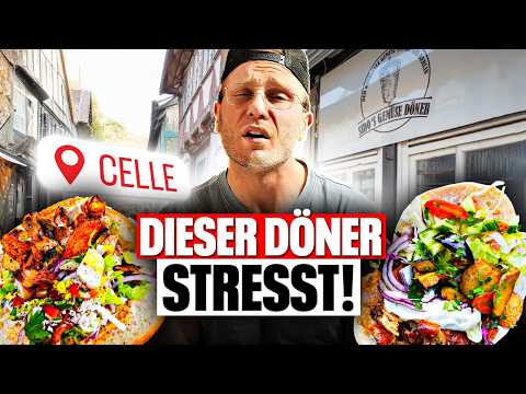 The kebab man stresses me out until I test him 😡 Celle kebab tour!