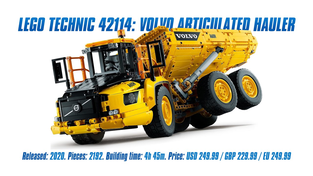 LEGO Technic - Kloubový dampr Volvo 6x6