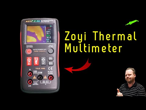 🔴 How Good Is The NEW Zoyi ZT-R02 IR Thermography Multimeter - My Review - No.1431