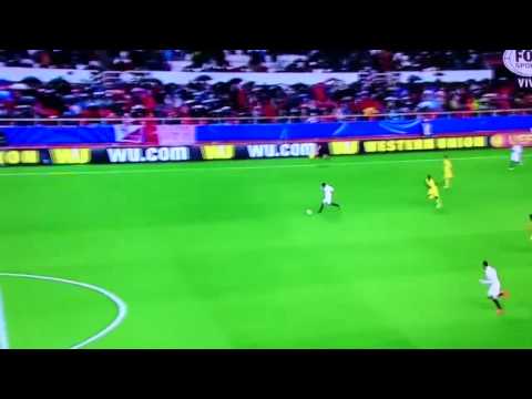Goal Iborra SevillaFC 1-0 Villarreal HD HightLight