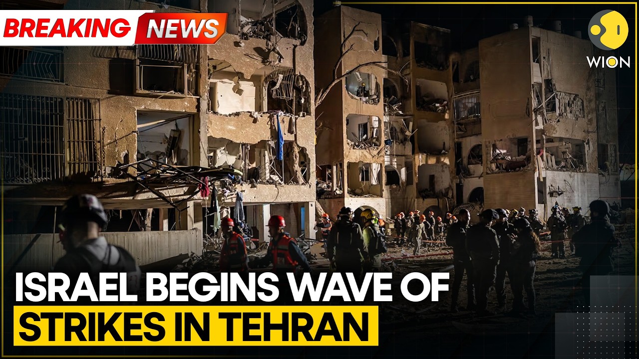Israeli Military Begins Strikes in Tehran Targeting Infrastructure of Iranian Regime | WION BREAKING