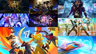Download lagu Garena Free Fire : All Anniversary Theme Songs | FF All Anniversary Lobby Songs (1st - 8th) mp3